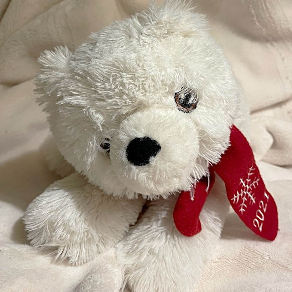 Miracle Polar Bear 🐻‍❄️ with scarf 🧣2021 Super Soft